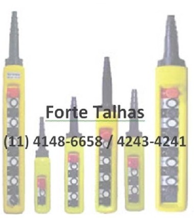 Botoeiras pendentes - forte talhas