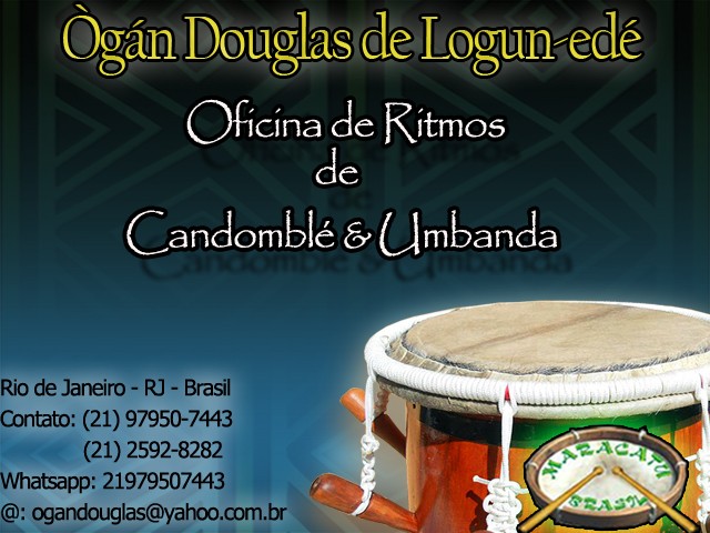 Aulas de atabaque - candomblé e umbanda