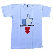 Camiseta sátira facebook tamanho g