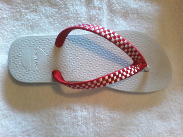 Chinelo xadrez