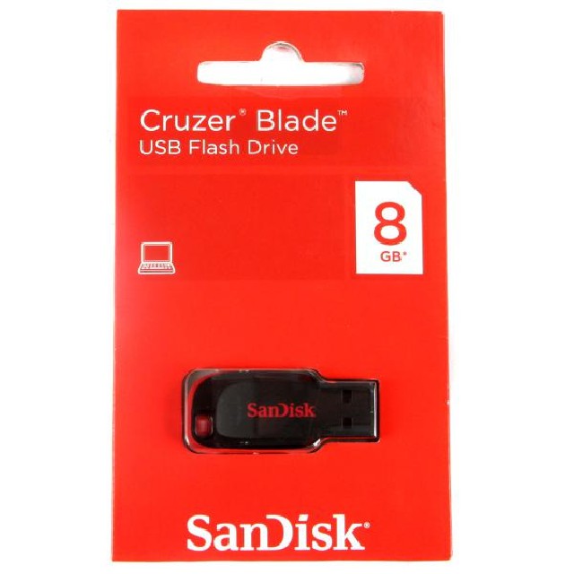 Foto 1 - Pen drive sandisk cruzer 8 gb