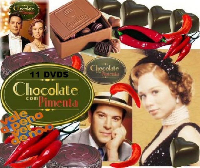 Foto 1 - Novela chocolate com pimenta completa em 11 dvds